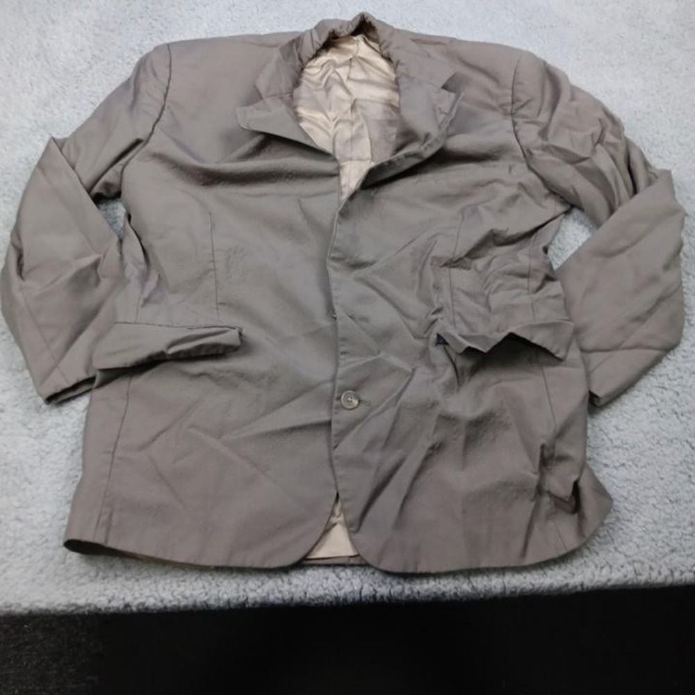 Joseph & Feiss Blazer Mens Large Gray Wool Sport Coat Dillard's Woolmark Lined